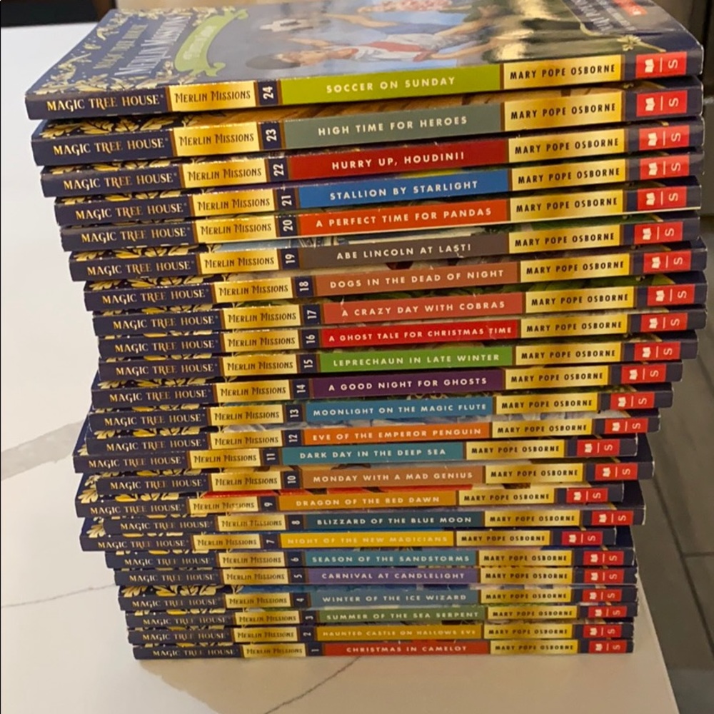 Magic tree house merlin missions
